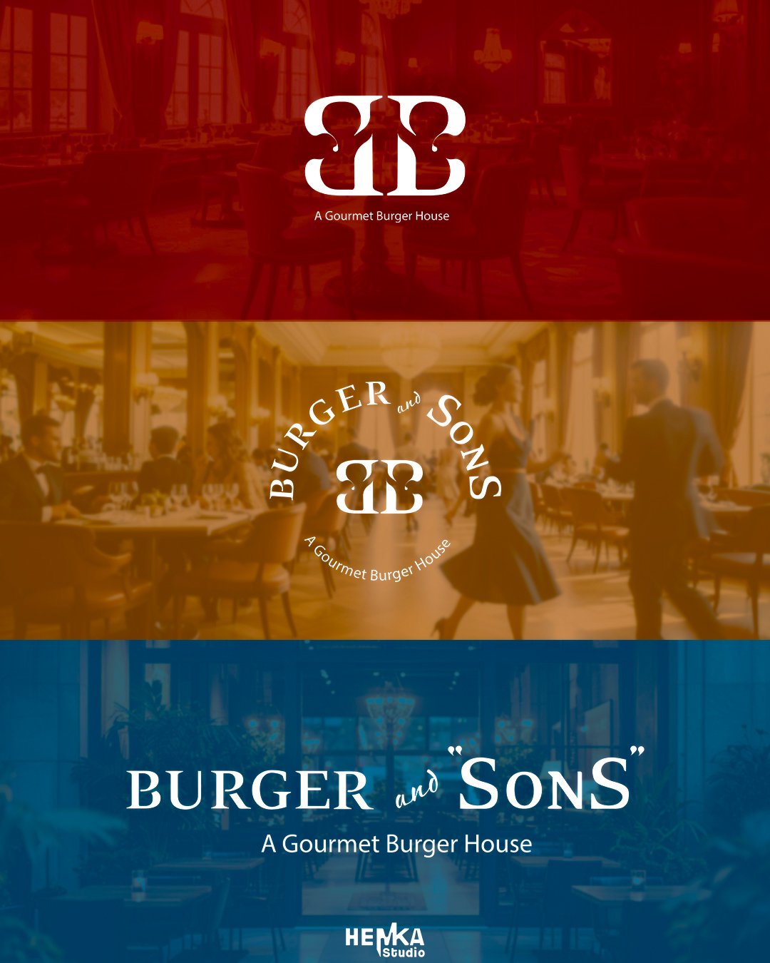 Logo Burger and Son
